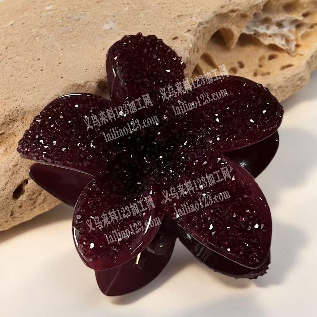 鸡蛋花爪夹刷钻外发加工，寻找专业做刷钻的