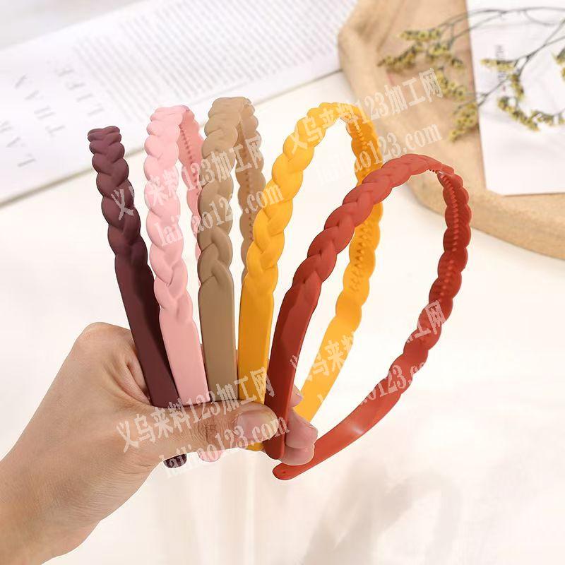 辫子塑料发箍订单，如图，寻找专业做发箍的