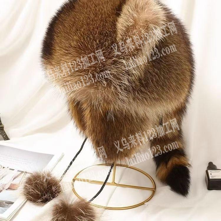 毛绒帽子成品订单，如图，寻找专业做成品的