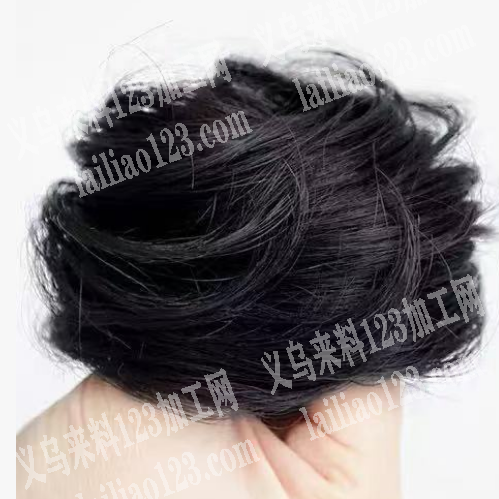 寻找生产假发饰品的工厂，请联系详谈，有订