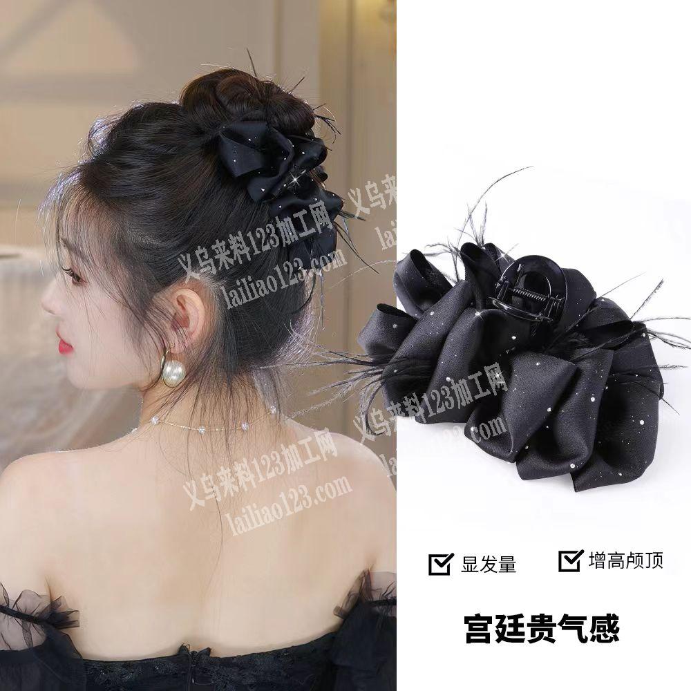 布艺云朵发夹手工活外发，发义乌周边，发东