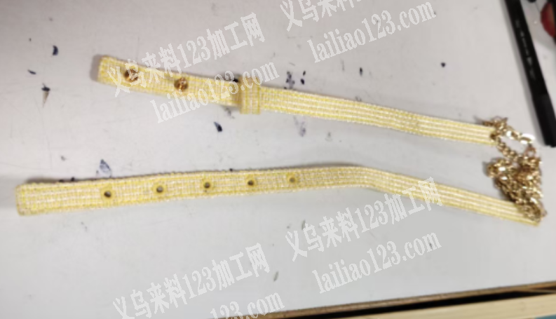 带子有订单，如图，这样的，寻找做这个绳子