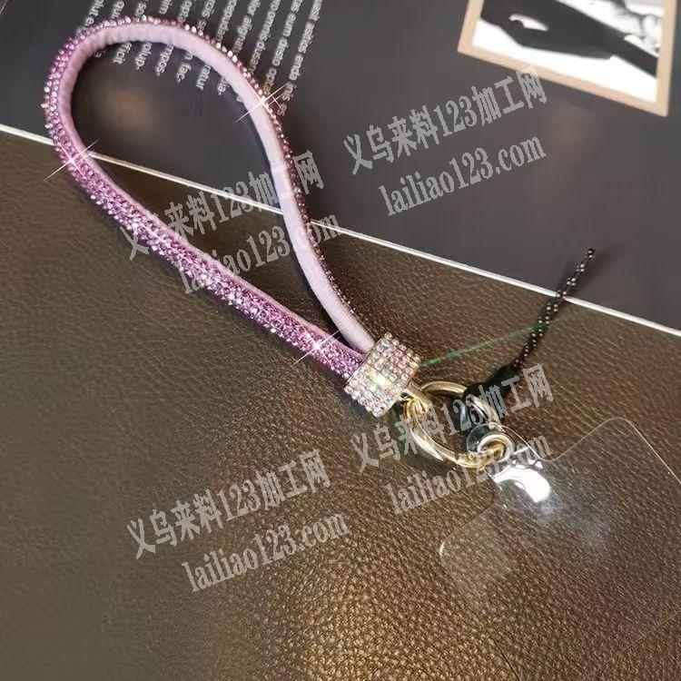 满钻手机绳挂件成品订单，如图，成品订单，