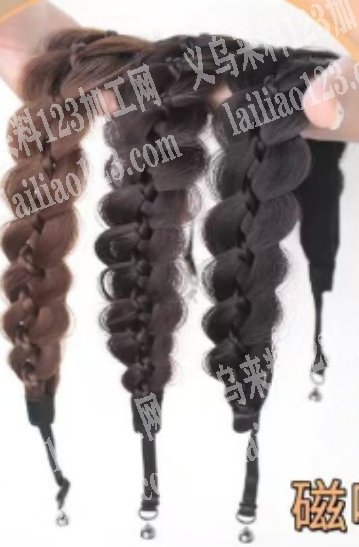 假发辫子头箍订单，如图，寻找厂家，请联系