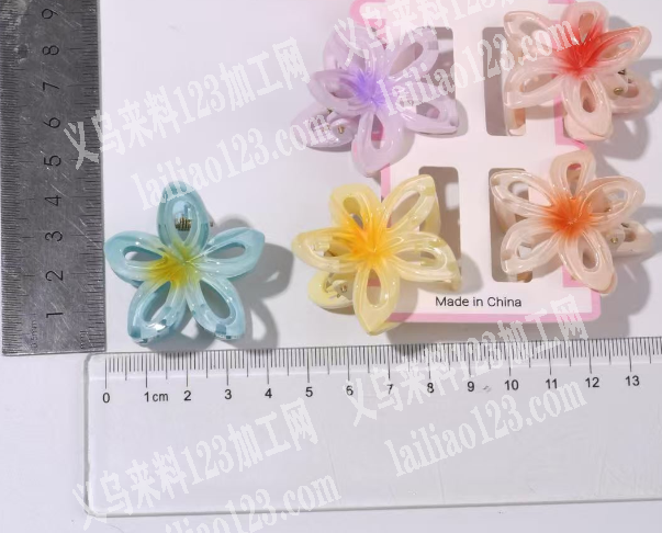 【要毛胚】鸡蛋花抓夹订单，如图，寻找源头