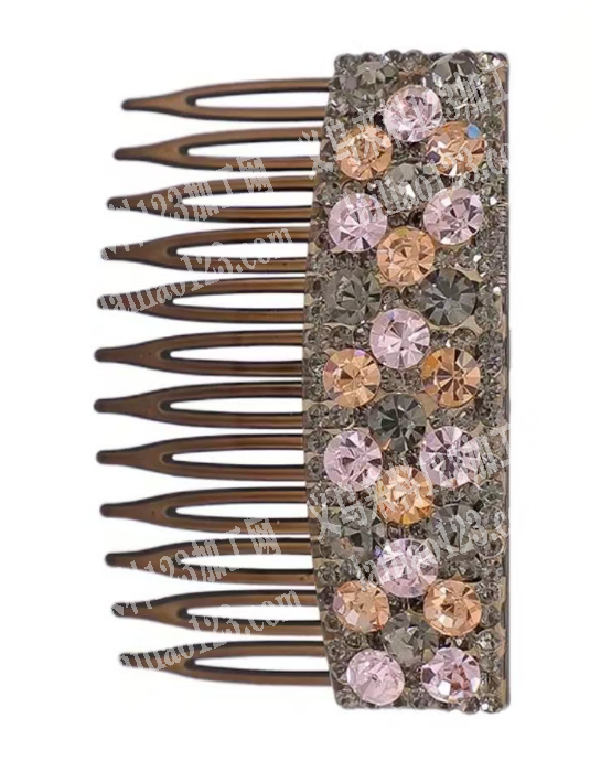 找这个插梳毛坯的工厂，要求这个插梳上面要