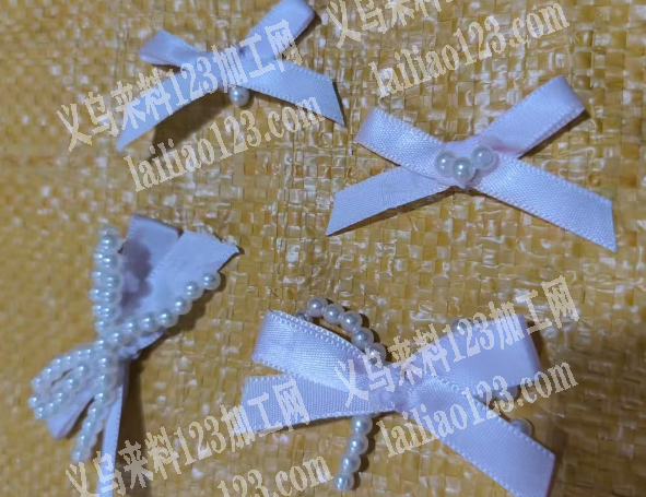 打蝴蝶结的手工活外发，如图，寻找手工活加