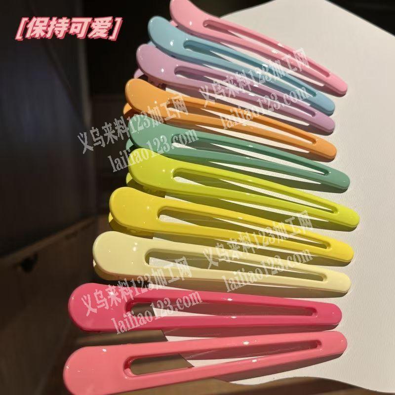 镂空塑料鸭夹订单，如图，寻找发夹工厂，有