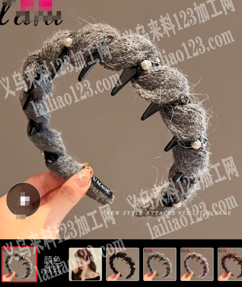 如图缠绕的头箍，有订单，寻找专业做缠绕头