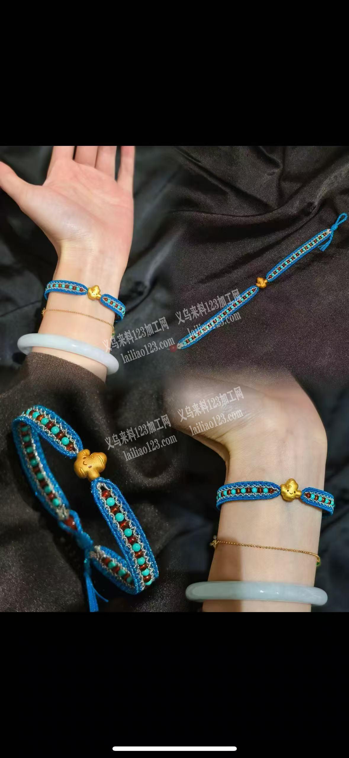 这个手工手链成品订单，寻找可以包工包料做