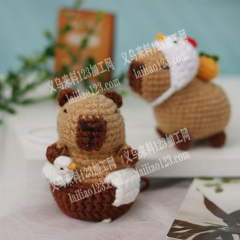 毛线钩针编织小挂件订单，寻找专业做钩针编