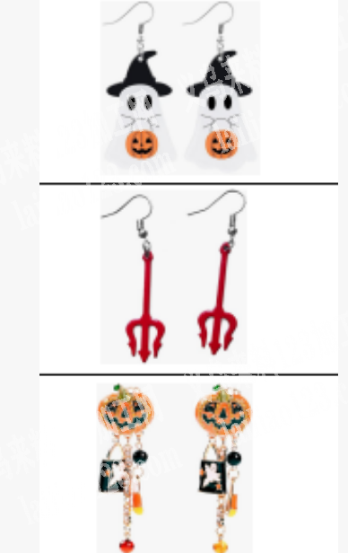 外贸耳环订单，寻找专业做这类圣诞外贸耳环