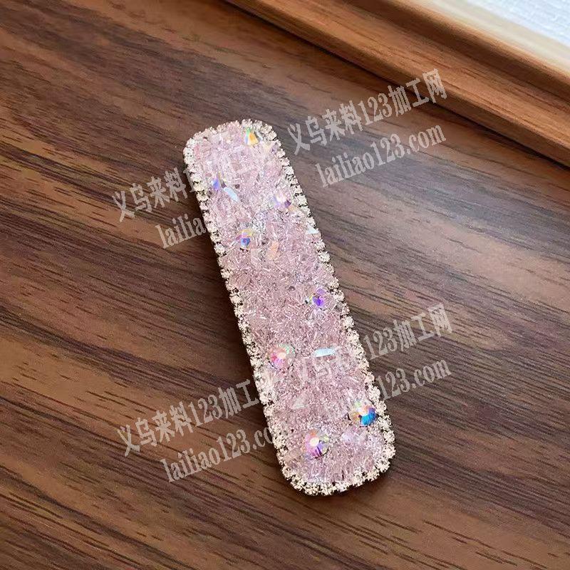 如图满钻发夹成品订单，寻找成品工厂，请联