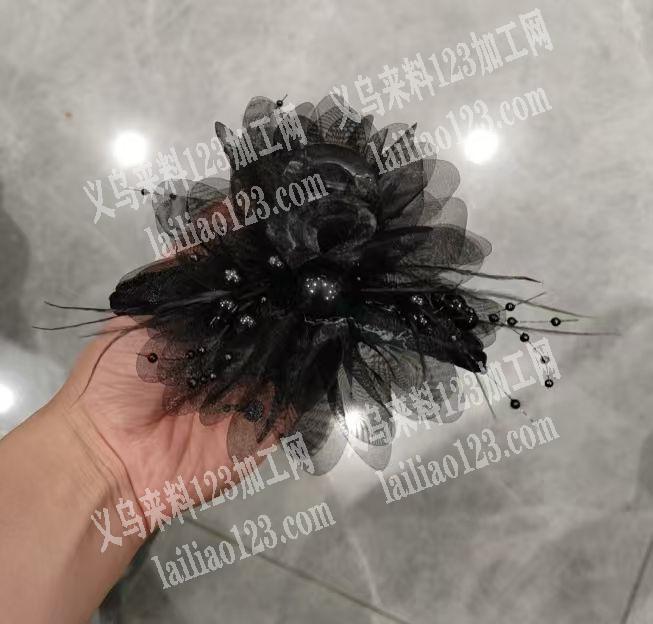 这个网纱花爪夹订单，寻找源头成品工厂，请