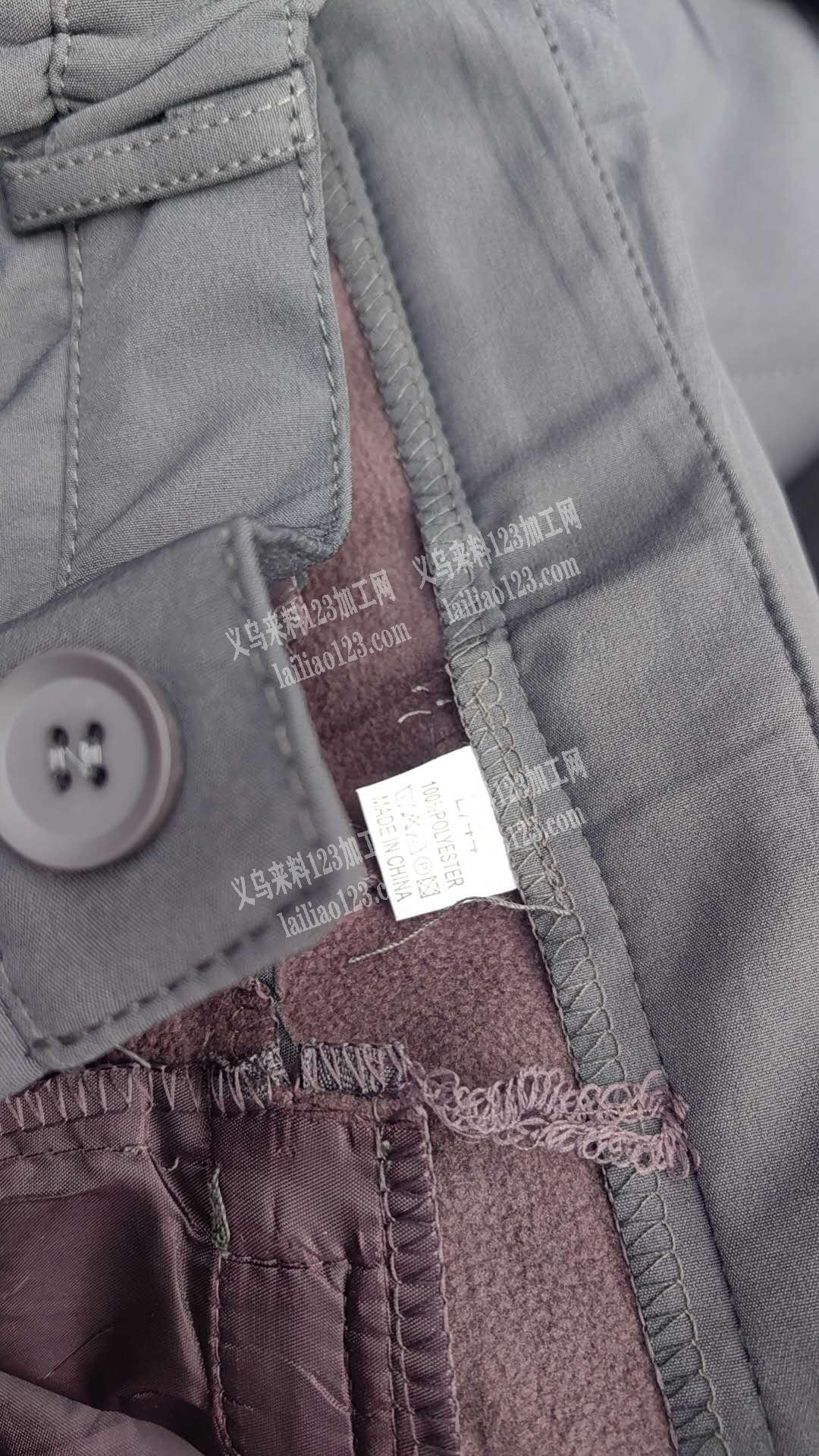 6万条裤子订单，订单:黑灰蓝绿,四个颜色