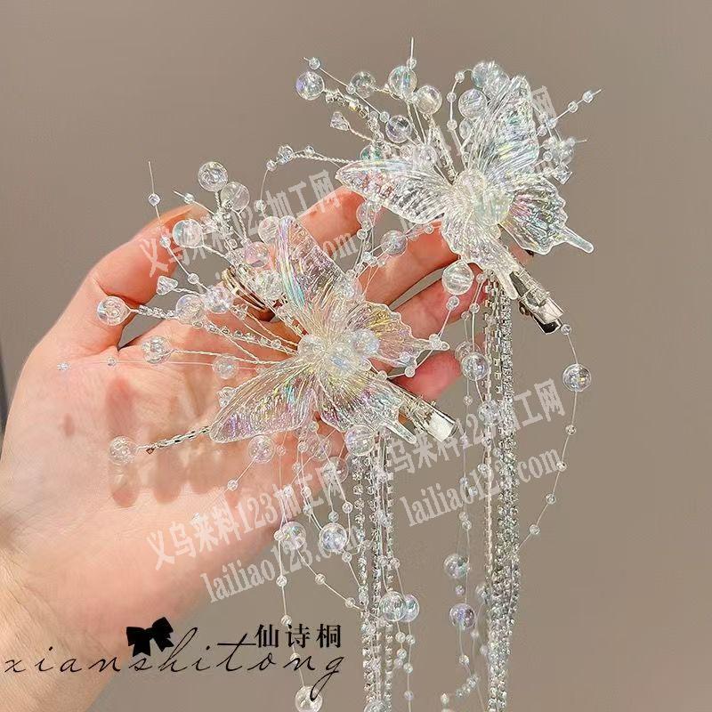 手工儿童发饰品成品订单，如图，寻找成品工