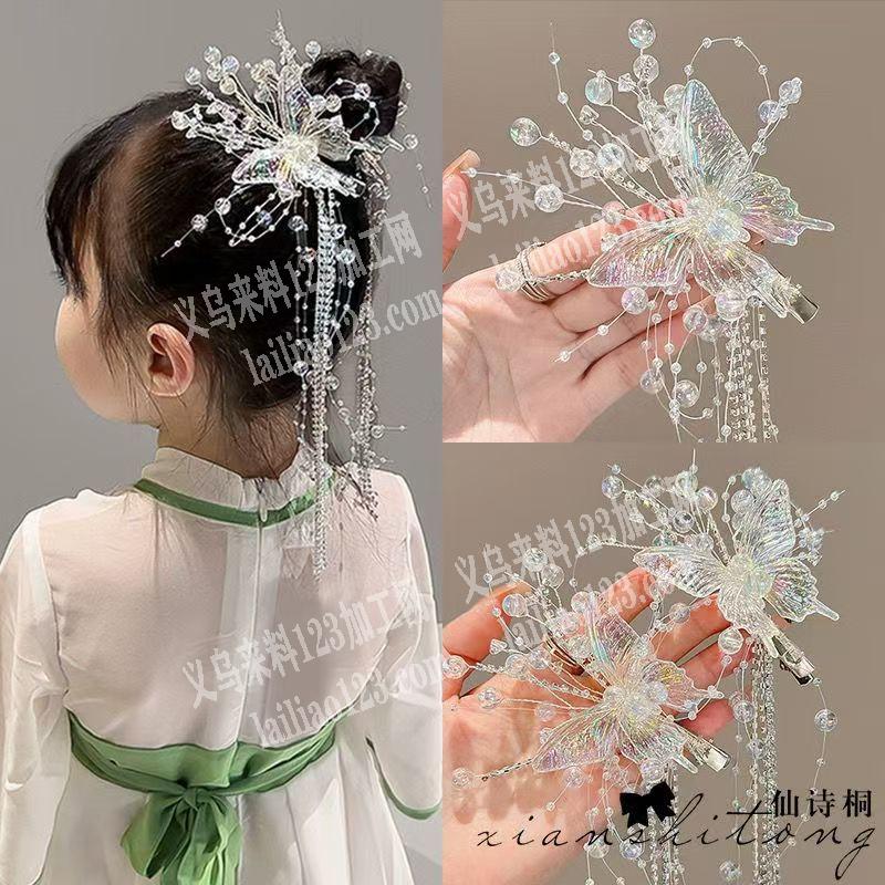 手工儿童发饰品成品订单，如图，寻找成品工