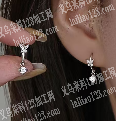 采购如图耳钉，要成品，有订单，要现货，如