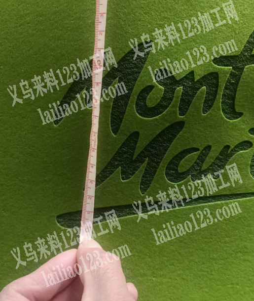 压花外发加工，如图毛毡料的，压这个花谁能