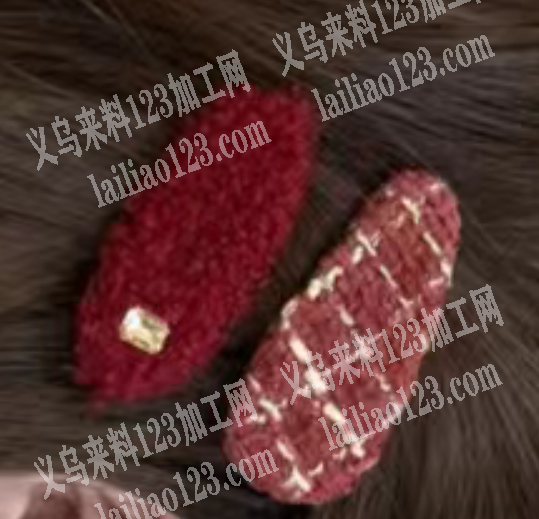 寻找专业做布包发夹的加工厂，成品半成品都