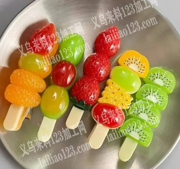 食玩发夹订单，如图，寻找专业做发夹的工厂