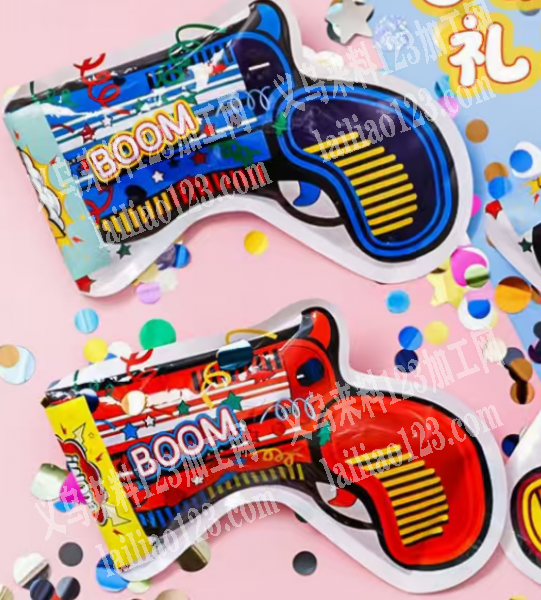 采购如图礼花袋，礼花枪，寻找厂家，微信详