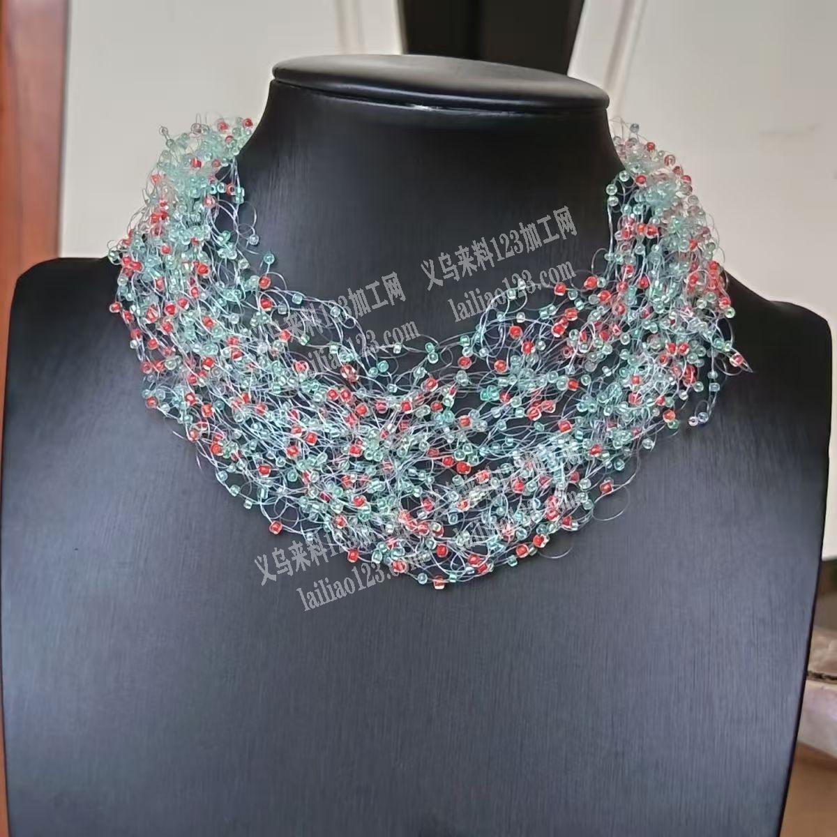 如图珠子项链，有订单，如图，寻找厂家，成