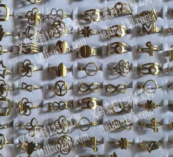 公司大量不锈钢戒指订单，如图，寻找下图不