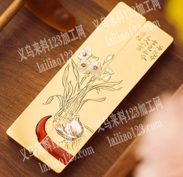 公司黄铜纸镇订单，如图，有订单，寻找厂家