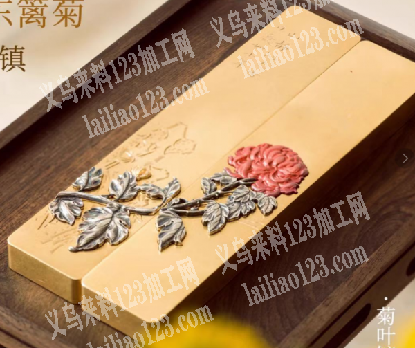 公司黄铜纸镇订单，如图，有订单，寻找厂家