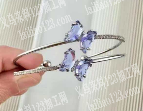 多款蝴蝶手镯烧焊外发加工，寻找烧焊加工厂