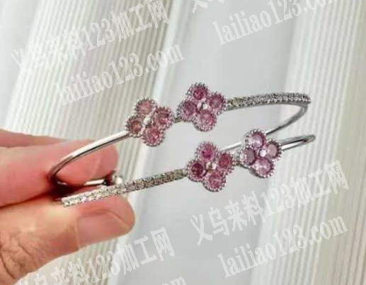 【可发外地】四叶草手镯订单外发烧焊加工，