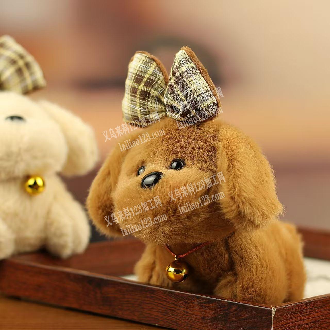 如图蝴蝶结毛绒公仔挂件公仔订单，寻找成品