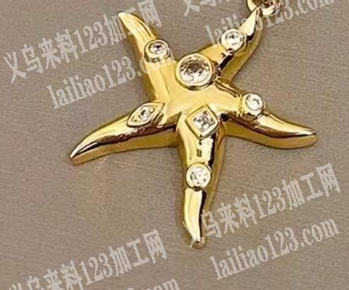 不锈钢五角星挂件订单，如图吊坠，寻找厂家