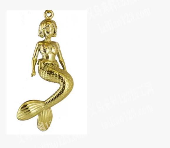 不锈钢美人鱼挂件订单，如图吊坠，寻找厂家