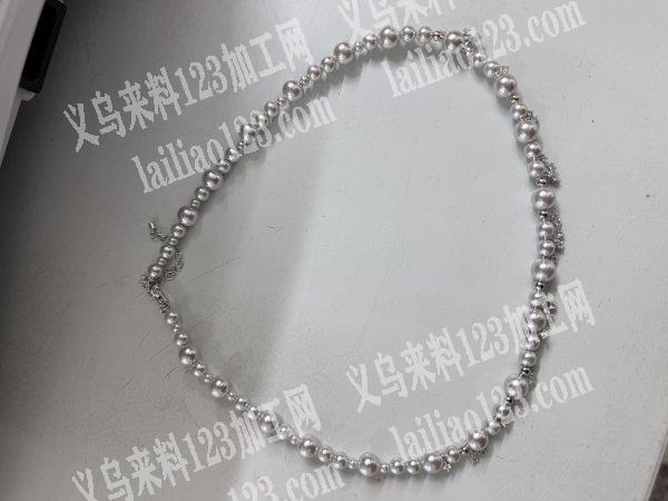 承接机器串珠 手工串珠 挂圈