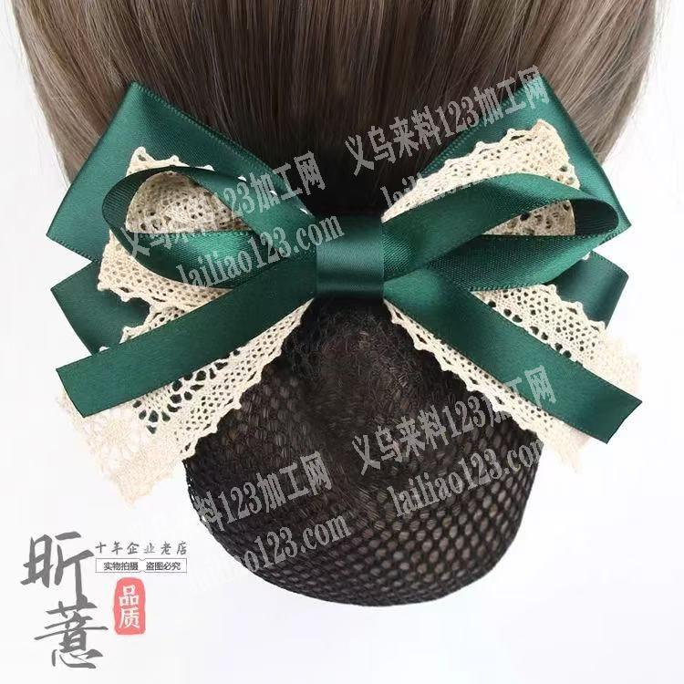 这个花边款式的蝴蝶结手工活外发，要加工厂