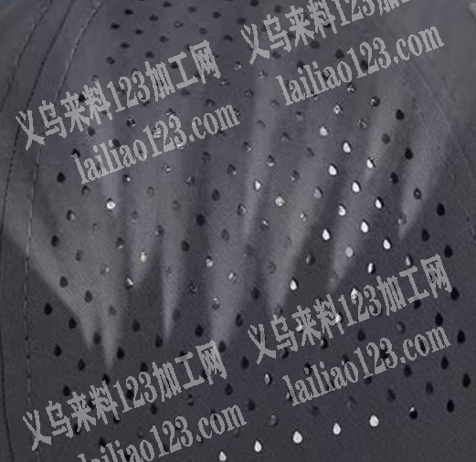 如图帽子激光打孔外发，寻找义乌的激光打孔