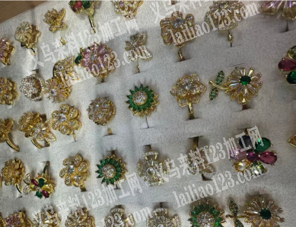 【现金合作】饰品订单，如图，铜旋转的，有