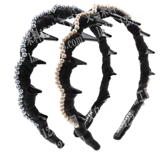 手缝珠子+缠绕发箍的手工活，寻找会做的手