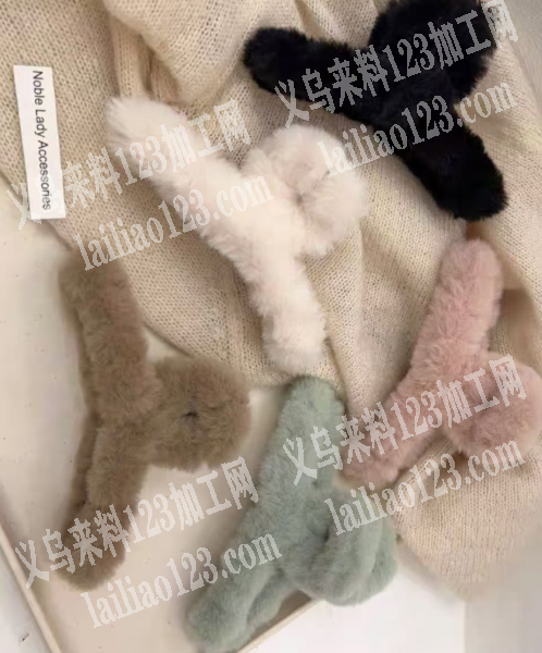 手工活【发江苏李集做】如图，绕毛绒条的，