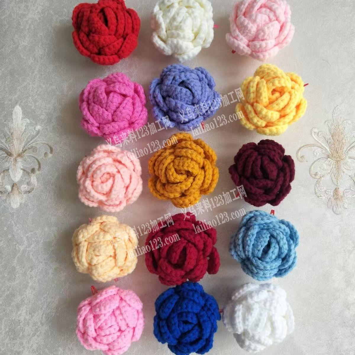 毛线钩针编织的手工活订单，如图，寻找专业