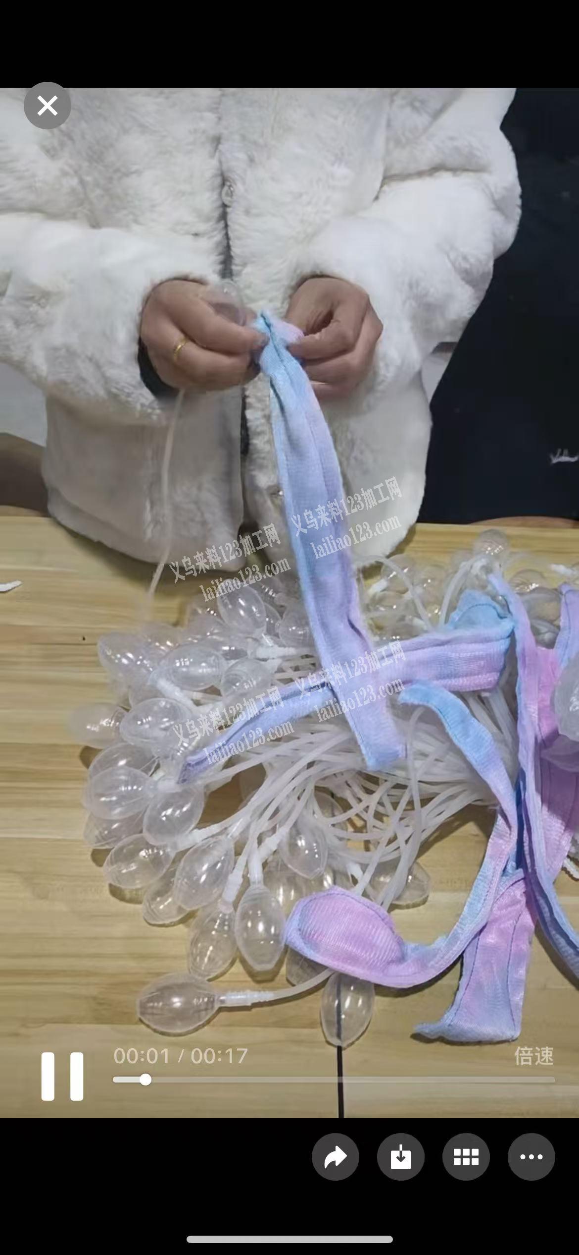 这个组装气囊耳罩手工活外发，发安徽做，找