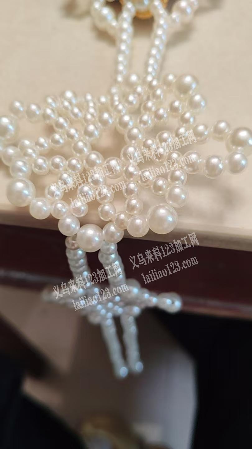 【手工外发】量大。长期合作。，串珠编织做