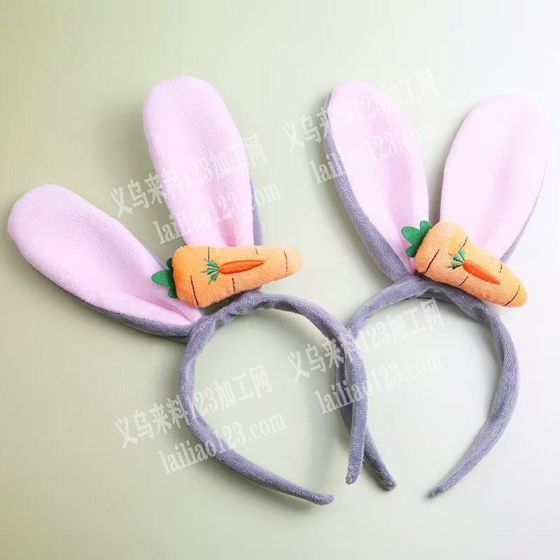 手工组装这个毛绒发箍订单，寻找会做的手工