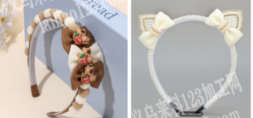 简易发箍成品订单，附图片，寻找源头工厂，