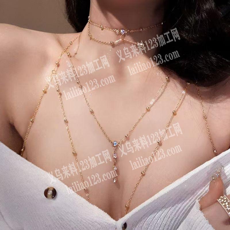 这种链条，性感身体链，项链，成品订单，寻