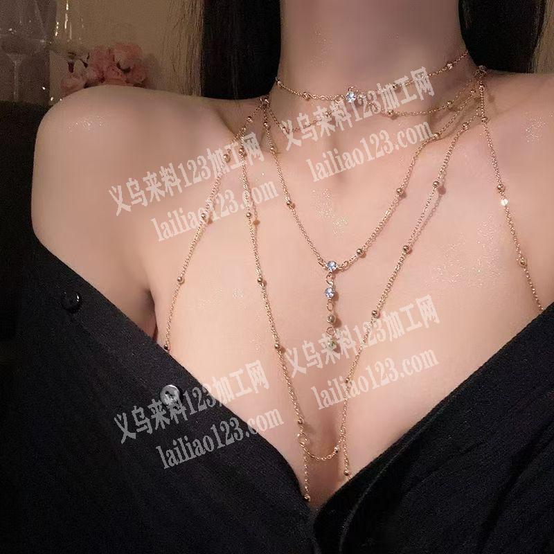这种链条，性感身体链，项链，成品订单，寻