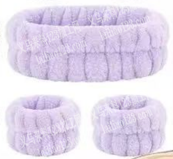 【大量】珊瑚绒发带外发加工，如图，寻找车