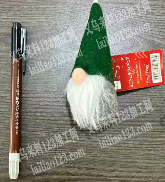 公司毛毡装饰挂件订单，如图圣诞系列的订单